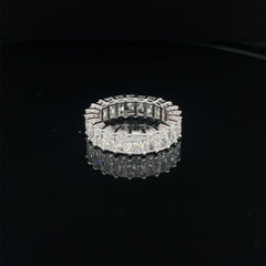Lab Diamond Radiant Eternity Band