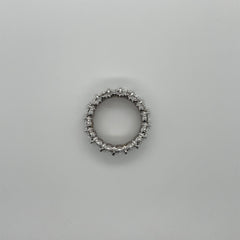 Lab Diamond Radiant Eternity Band