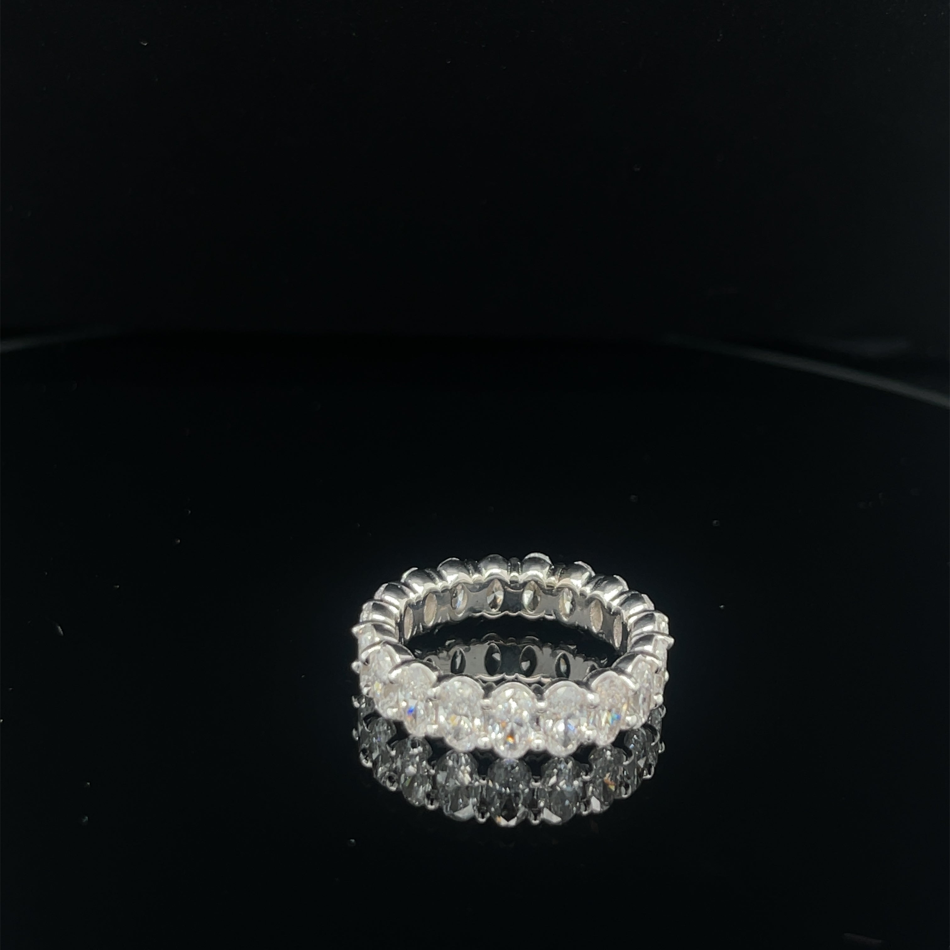 Lab Grown Diamond Oval Eternity Band