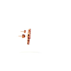 Linear Emerald Style Earring
