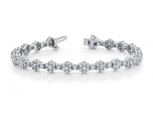 White Gold Diamond Tennis Bracelet