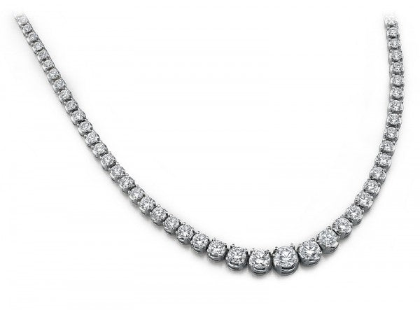 White Gold Diamond Necklace